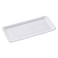 エフピコ 発泡トレー FLB-K16-22 W 白 0B409163 1ケース(1000個(100個×10)（直送品）