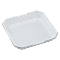 エフピコ 発泡トレー しゃぶしゃぶ1人浅(V) 白 12701111 1ケース(600個(50個×12)（直送品）