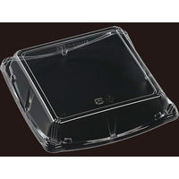 エフピコ T-京皿(京角丼)35嵌合高蓋 17304136 1ケース(600個(50個×12)（直送品）