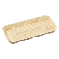 エフピコ 発泡トレー FU-25-12(25) ひのき 33232512 1ケース(1000個(50個×20)（直送品）