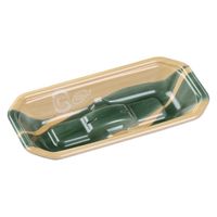 エフピコ 刺身容器 豊漁20-10(27)A エコ木目葉らん 3A412200 1ケース(2000個(100個×20)（直送品）