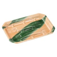 エフピコ 刺身容器 豊漁25-17(22)B エコ杉葉らん 3A422257 1ケース(1000個(100個×10)（直送品）