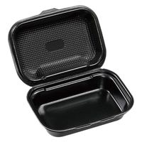 エフピコ 軽食容器 DLVボーノ23-16 黒W 40020778 1ケース(180個(30個×6)（直送品）