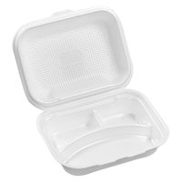 エフピコ 軽食容器 DLVボーノ23-18-1 白 40020801 1ケース(180個(30個×6)（直送品）