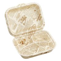 エフピコ 軽食容器 DLVボーノ23-18-1 タイムス茶W 4002080D 1ケース(180個(30個×6)（直送品）