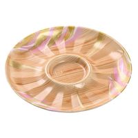 エフピコ 発泡トレー しゃぶしゃぶ255 本体 風紋木目ピンク 40050255 1ケース(400個(50個×8)（直送品）