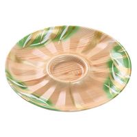 エフピコ 発泡トレー しゃぶしゃぶ275 本体 風紋木目緑 40070275 1ケース(400個(50個×8)（直送品）