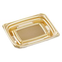エフピコ 刺身容器 Uステージ15-12 本体 金 40120207 1ケース(1200個(50個×24)（直送品）