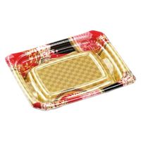 エフピコ 刺身容器 Uステージ15-12 本体 花明り金 40120201 1ケース(1200個(50個×24)（直送品）