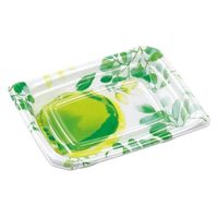 エフピコ 刺身容器 Uステージ15-12 本体 ブーケ緑 40120206 1ケース(1200個(50個×24)（直送品）