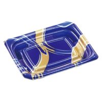 エフピコ 刺身容器 Uステージ15-12 本体 荒海紺金 40120209 1ケース(1200個(50個×24)（直送品）