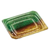 エフピコ 刺身容器 Uステージ15-12 本体 旬彩緑 40120210 1ケース(1200個(50個×24)（直送品）