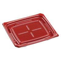 エフピコ 刺身容器 Uステージ20-17 本体 クロスD赤 40120705 1ケース(600個(50個×12)（直送品）