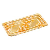 エフピコ 刺身容器 Uステージ24-12 本体 和歌オレンジ 40120813 1ケース(600個(50個×（直送品）