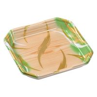 エフピコ 発泡トレー しゃぶしゃぶ2人浅(V) 風紋木目緑 40130220 1ケース(600個(50個×12)（直送品）