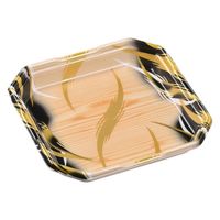 エフピコ 発泡トレー しゃぶしゃぶ2人浅LS 風紋木目黒 40130221 1ケース(600個(50個×12)（直送品）