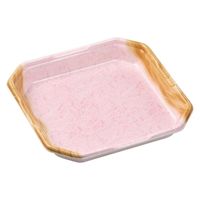 エフピコ 発泡トレー しゃぶしゃぶ2人浅LS 銘木ピンク 40130227 1ケース(600個(50個×12)（直送品）