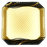 エフピコ 発泡トレー しゃぶしゃぶ3人浅LS 波格子金 40130313 1ケース(400個(50個×8)（直送品）