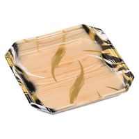 エフピコ 発泡トレー しゃぶしゃぶ3人浅LS 風紋木目黒 40130321 1ケース(400個(50個×8)（直送品）