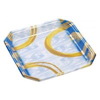 エフピコ 発泡トレー しゃぶしゃぶ3人浅LS 円熟青 40130333 1ケース(400個(50個×8)（直送品）