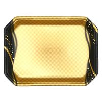 エフピコ 発泡トレー しゃぶしゃぶ4人浅LS 波格子金 40130413 1ケース(300個(50個×6)（直送品）