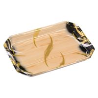 エフピコ 発泡トレー しゃぶしゃぶ4人浅LS 風紋木目黒 40130421 1ケース(300個(50個×6)（直送品）