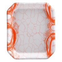 エフピコ 発泡トレー しゃぶしゃぶ長2.5人浅LS 旬香オレンジ 40132530 1ケース(900個(50個×18)（直送品）