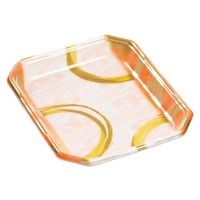 エフピコ 発泡トレー しゃぶしゃぶ長2.5人浅LS 円熟オレンジ 40132534 1ケース(900個(50個×18)（直送品）