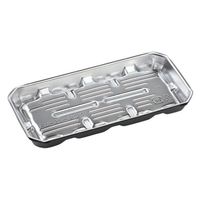 エフピコ 発泡トレー FU-25-12(25) デラックス黒 40222512 1ケース(1000個(50個×20)（直送品）