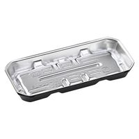 エフピコ 発泡トレー FU-22-10(25) デラックス黒 40222210 1ケース(1800個(50個×36)（直送品）