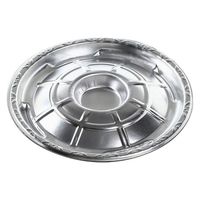 エフピコ オードブル容器 MSF-丸200 本体 デラックス黒 40485200 1ケース(900個(25個×36)（直送品）