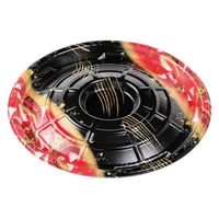 エフピコ 発泡トレー MSF-丸250R 本体 波舞姫赤 40490250 1ケース(400個(25個×16)（直送品）