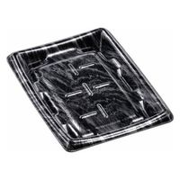 エフピコ 発泡トレー MTD20-15平ヨコ 本体 エコ黒木銀 40512016 1ケース(900個(50個×18)（直送品）