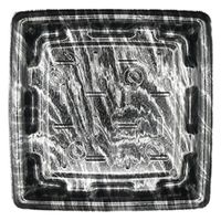 エフピコ 惣菜容器 MTD20-20平 本体 エコ黒木銀 40512021 1ケース(600個(50個×12)（直送品）