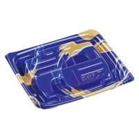 エフピコ 刺身容器 Uステージ20-17-1盛台 荒海紺金 40551033 1ケース(600個(50個×12)（直送品）