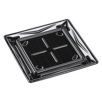 エフピコ 刺身容器 Sステージ19-19本体 エコ 黒 40730199 1ケース(600個(50個×12)（直送品）