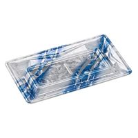 エフピコ 刺身容器 Sステージ19-11 本体 冷氷青 40741191 1ケース(1200個(50個×24)（直送品）