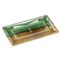 エフピコ 刺身容器 Sステージ19-11 本体 旬彩緑 40744191 1ケース(1200個(50個×24)（直送品）