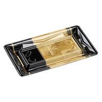 エフピコ 刺身容器 Sステージ19-11 本体 輪島金 40746191 1ケース(1200個(50個×24)（直送品）