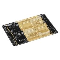 エフピコ 寿司容器 Sステージ24-17-1盛台 輪島金 40746417 1ケース(600個(50個×12)（直送品）