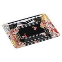 エフピコ 刺身容器 Sステージ15-11 本体 はな帯赤 40749151 1ケース(1500個(50個×30)（直送品）