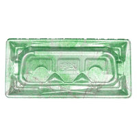 エフピコ 寿司容器 Sステージ24-11-1盛台 クリスタル緑 40751411 1ケース(900個(50個×（直送品）
