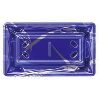 エフピコ 寿司容器 Sステージ19-11 本体 かぜ音紺 40757191 1ケース(1200個(50個×24)（直送品）