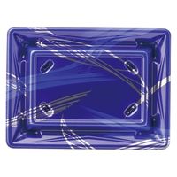 エフピコ 寿司容器 Sステージ19-14 本体 かぜ音紺 40757194 1ケース(900個(50個×18)（直送品）