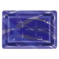 エフピコ 寿司容器 Sステージ24-17 本体 かぜ音紺 40757247 1ケース(600個(50個×12)（直送品）