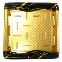 エフピコ 惣菜容器 MTD24-24平 本体 波格子金 40772425 1ケース(400個(50個×8)（直送品）