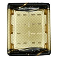 エフピコ 惣菜容器 MTD24-20平ヨコ 本体 波格子金 40772423 1ケース(400個(50個×8)（直送品）