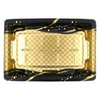 エフピコ 惣菜容器 MTD25-17平 本体 波格子金 40772518 1ケース(600個(50個×12)（直送品）