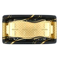 エフピコ 惣菜容器 MTD27-15平 本体 波格子金 40772716 1ケース(600個(50個×12)（直送品）