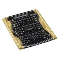 エフピコ 発泡トレー MTD24-20R 本体 金絵巻 40802422 1ケース(400個(50個×8)（直送品）